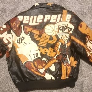 Pellé Pellé Limited edition designer leather jacket- Ballin theme